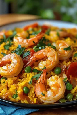 Pressure Cooker Shrimp Paella