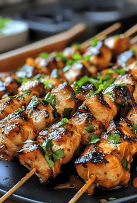 Chipotle Bang Bang Chicken Skewers