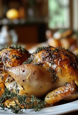 Delicious Roasted Cornish Hens