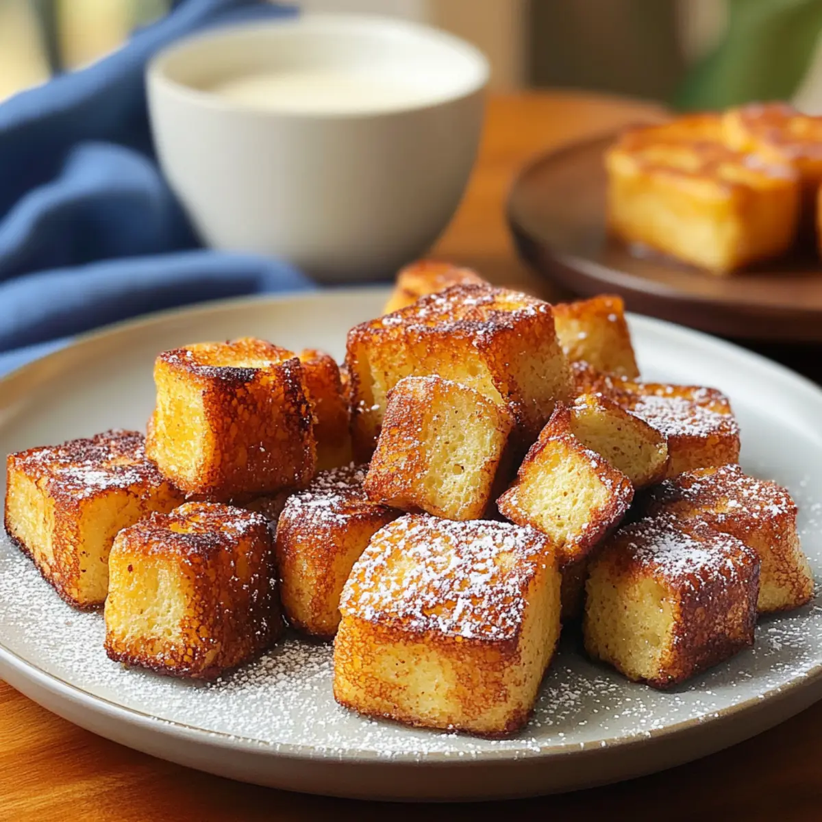 Air Fryer French Toast Bites