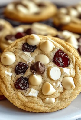Cranberry White Chocolate Chip Cookies
