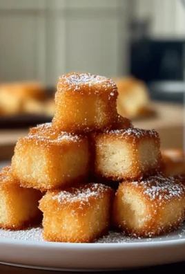 Crispy Angel Cake Churro Bites