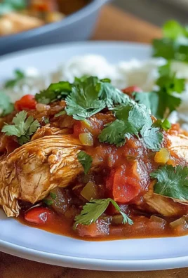 Crockpot Salsa Chicken