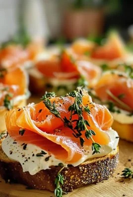 Smoked Salmon Crostini