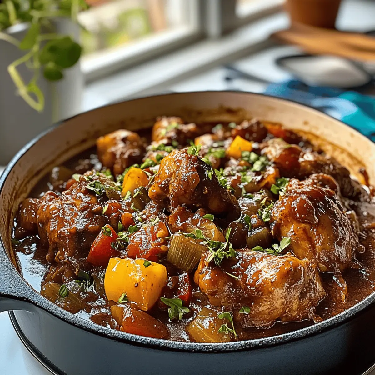 Brown Stew Chicken