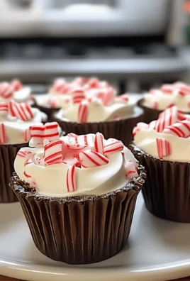 Peppermint Bark Cups