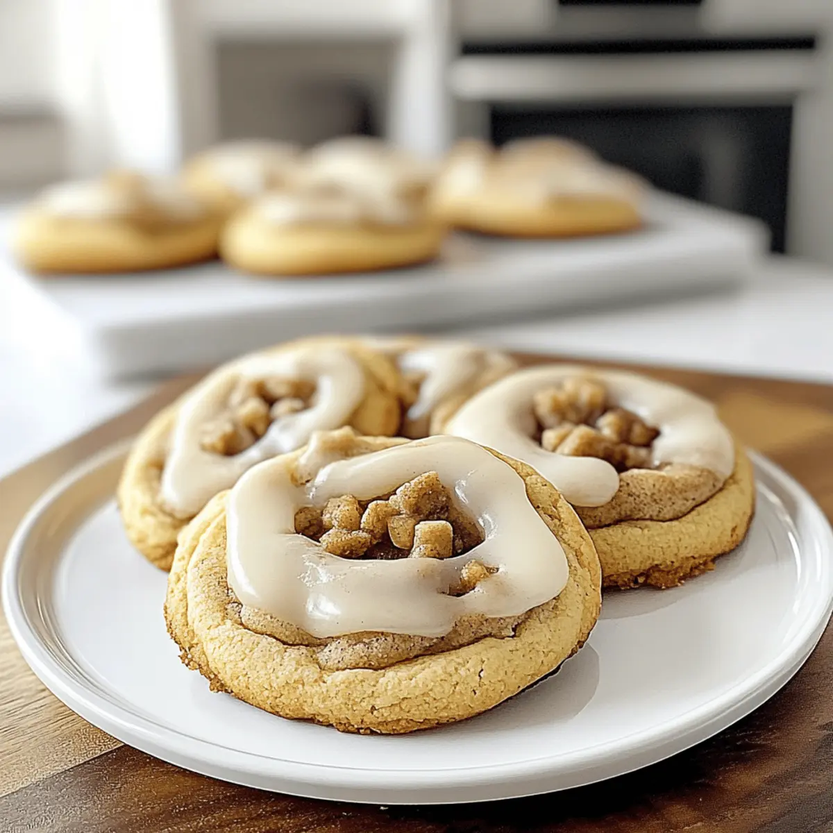 Copycat Crumble Cinnamon Roll Cookies