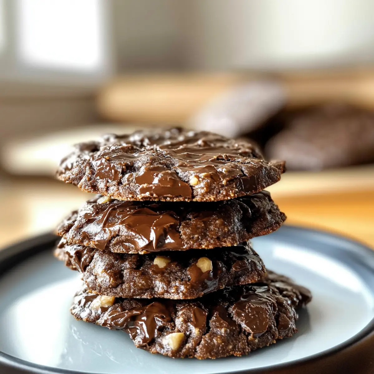 No Bake Chocolate Peanut Butter Cookies