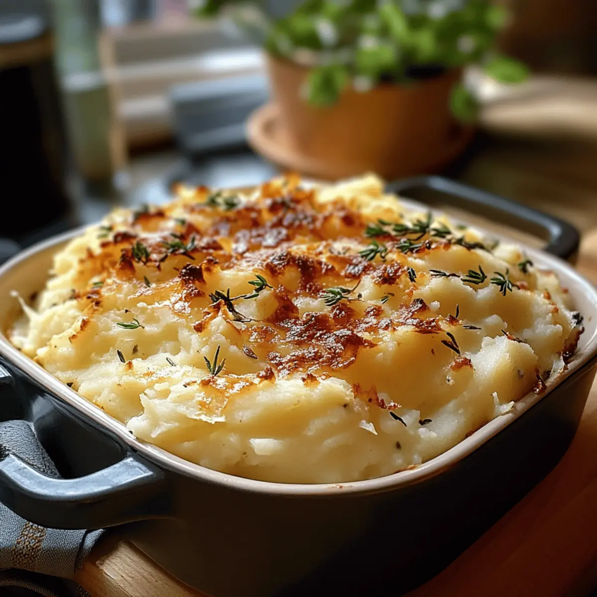 Twice-Baked Mashed Potatoes