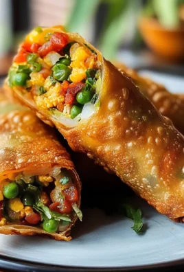 Southwest Chicken Egg Rolls