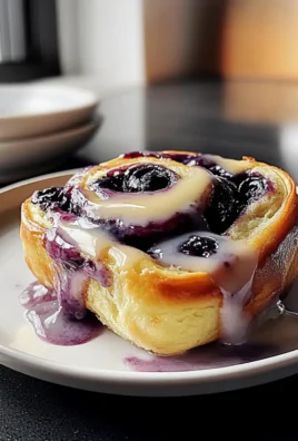 Irresistible Blueberry Cinnamon Rolls