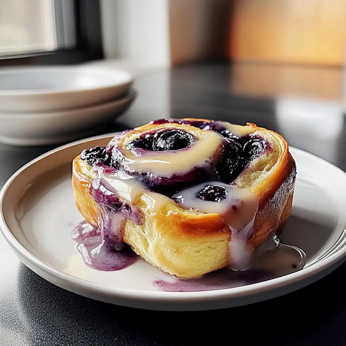 Irresistible Blueberry Cinnamon Rolls