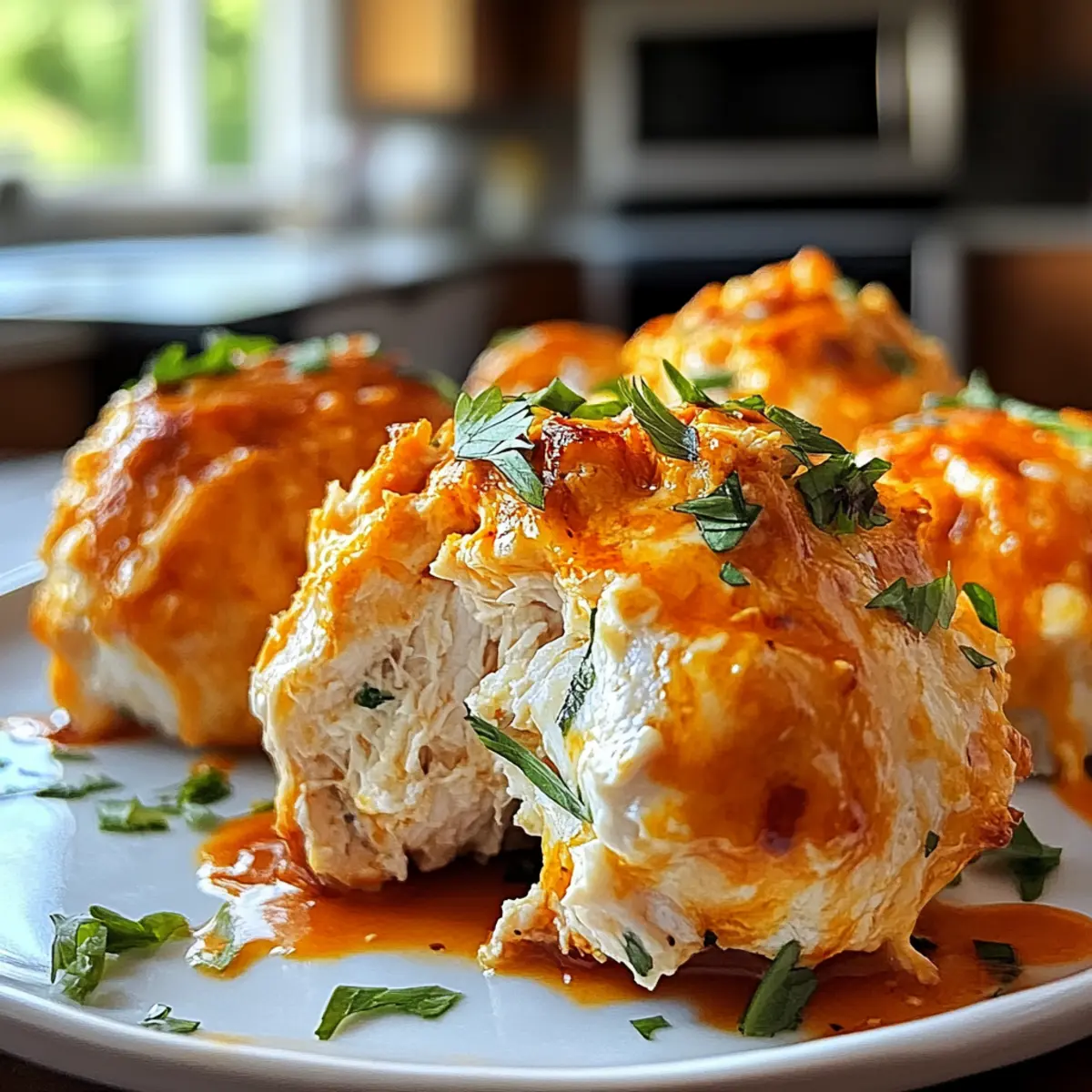 Buffalo Chicken Bombs