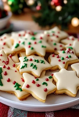 Delightful Christmas Mini Sugar Cookies