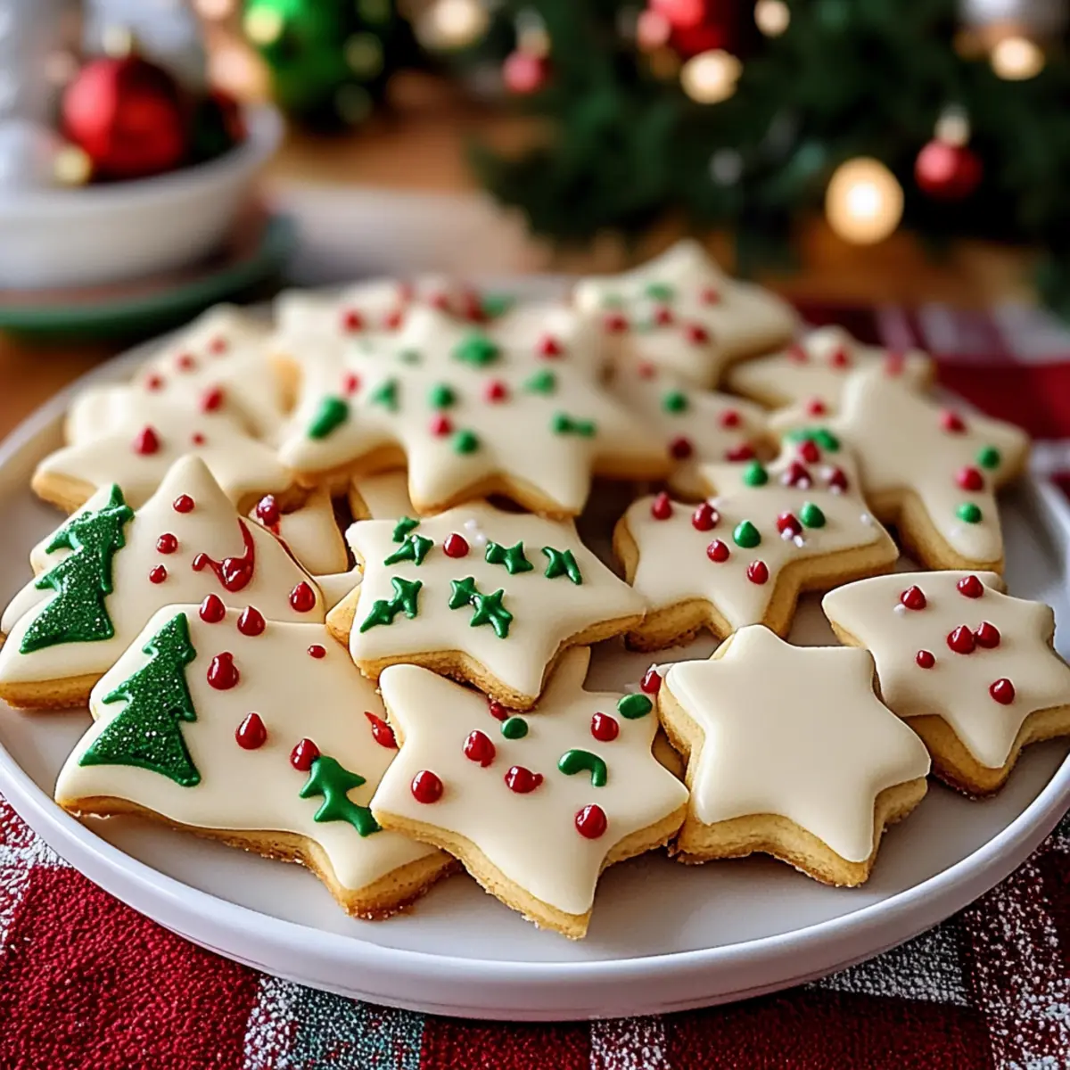 Delightful Christmas Mini Sugar Cookies