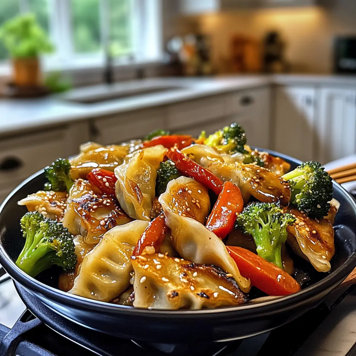 Delightful Potsticker Stir Fry
