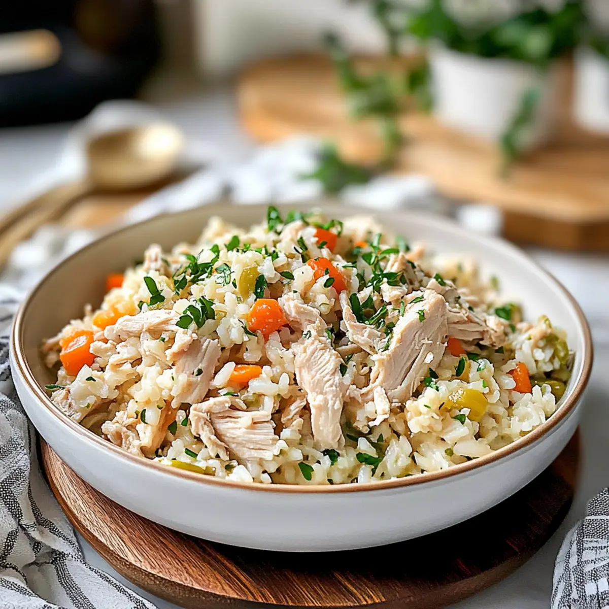 Crockpot Chicken and Rice