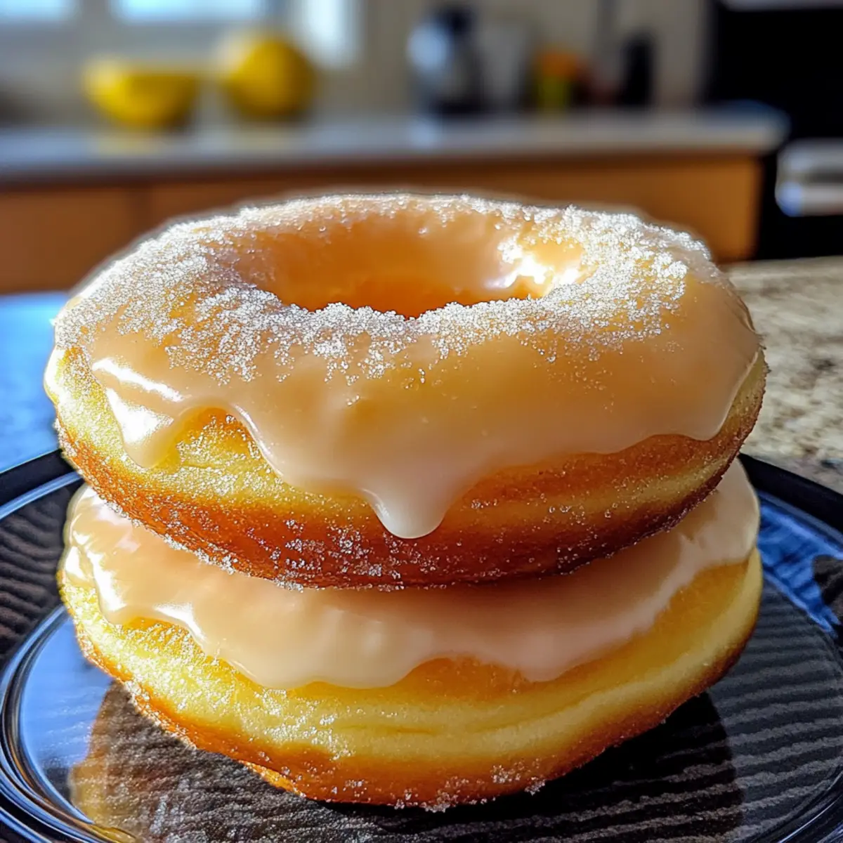 Lemon Sugar Donuts