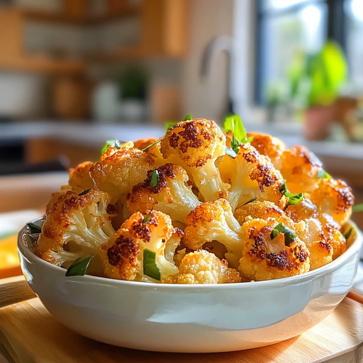 Baked Orange Cauliflower