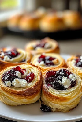Cranberry Feta Pinwheels with Cream Cheese