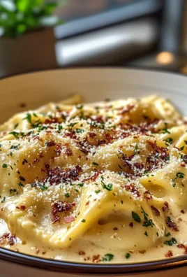 Olive Garden Ravioli Carbonara