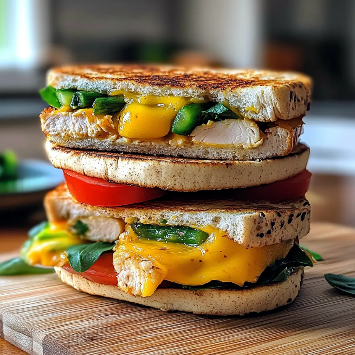 Veggie and Turkey Meal Prep Breakfast Sandwiches