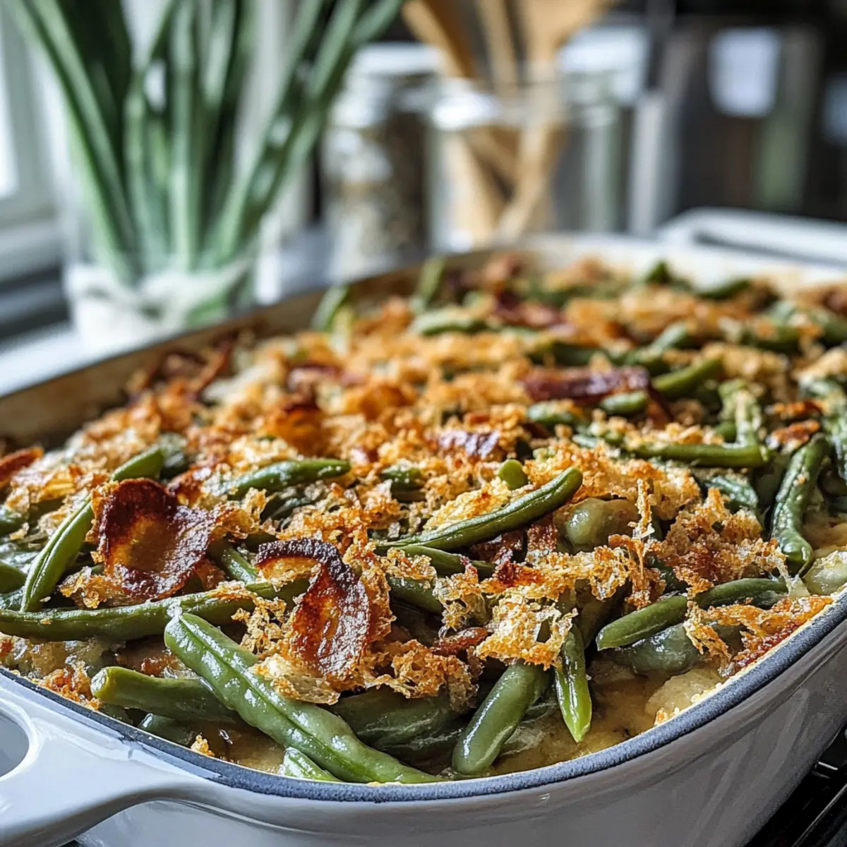 The Ultimate Green Bean Casserole