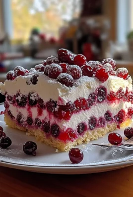 Christmas Cranberry Poke Cake