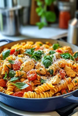 Tomato Basil Chicken Pasta