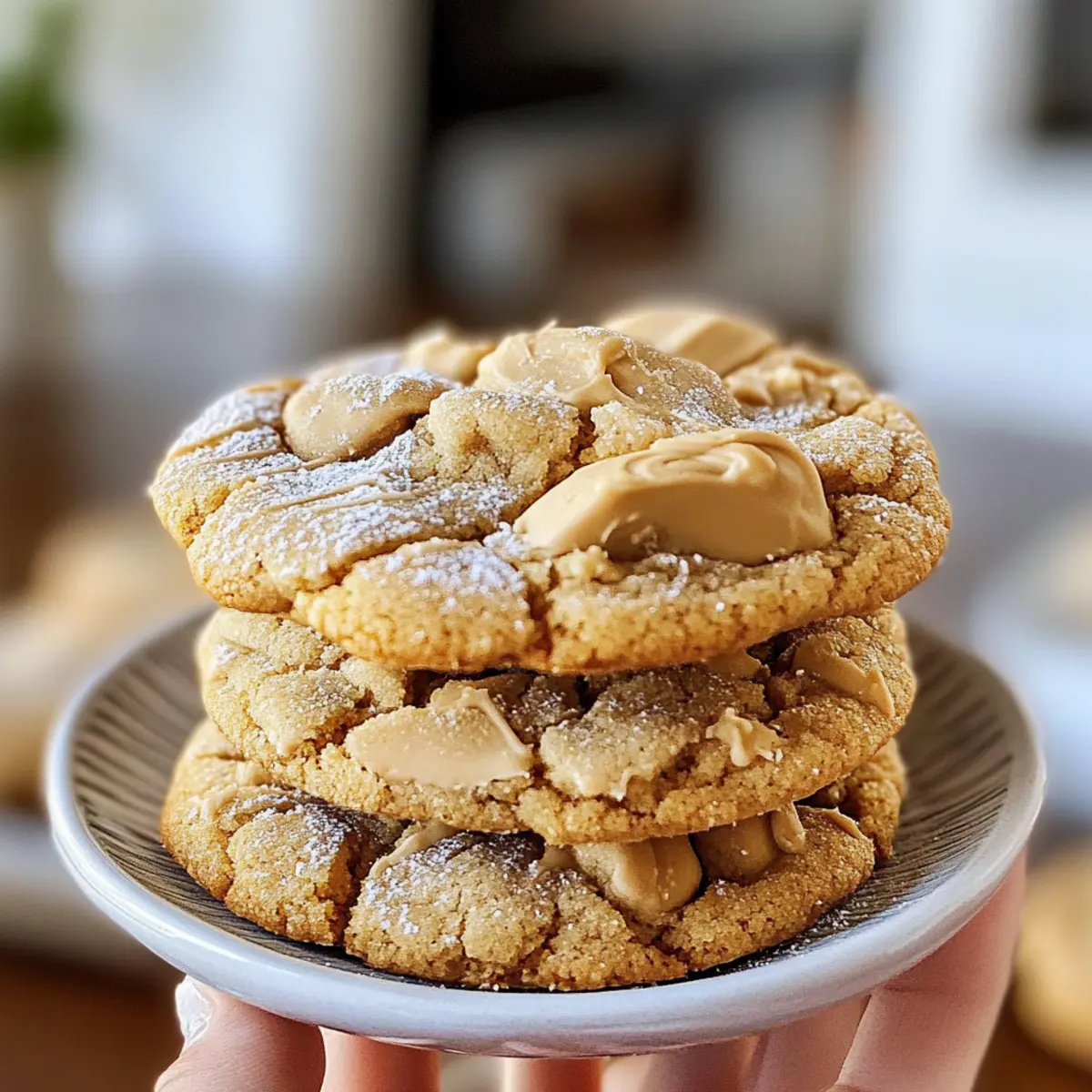 Peanut Butter Muddy Buddy Cookies