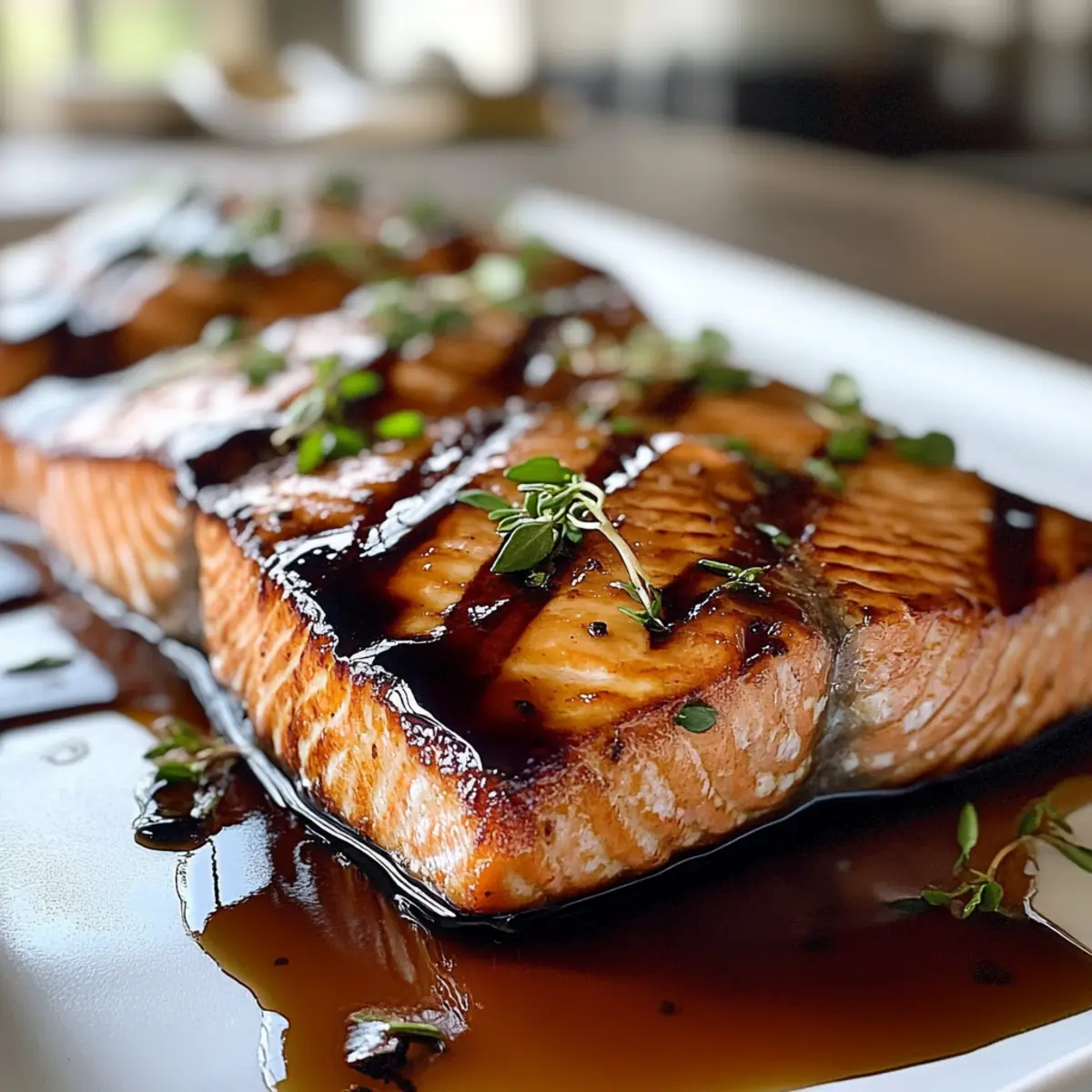 Balsamic Glazed Salmon