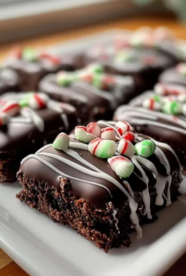 Chocolate Peppermint Blossoms