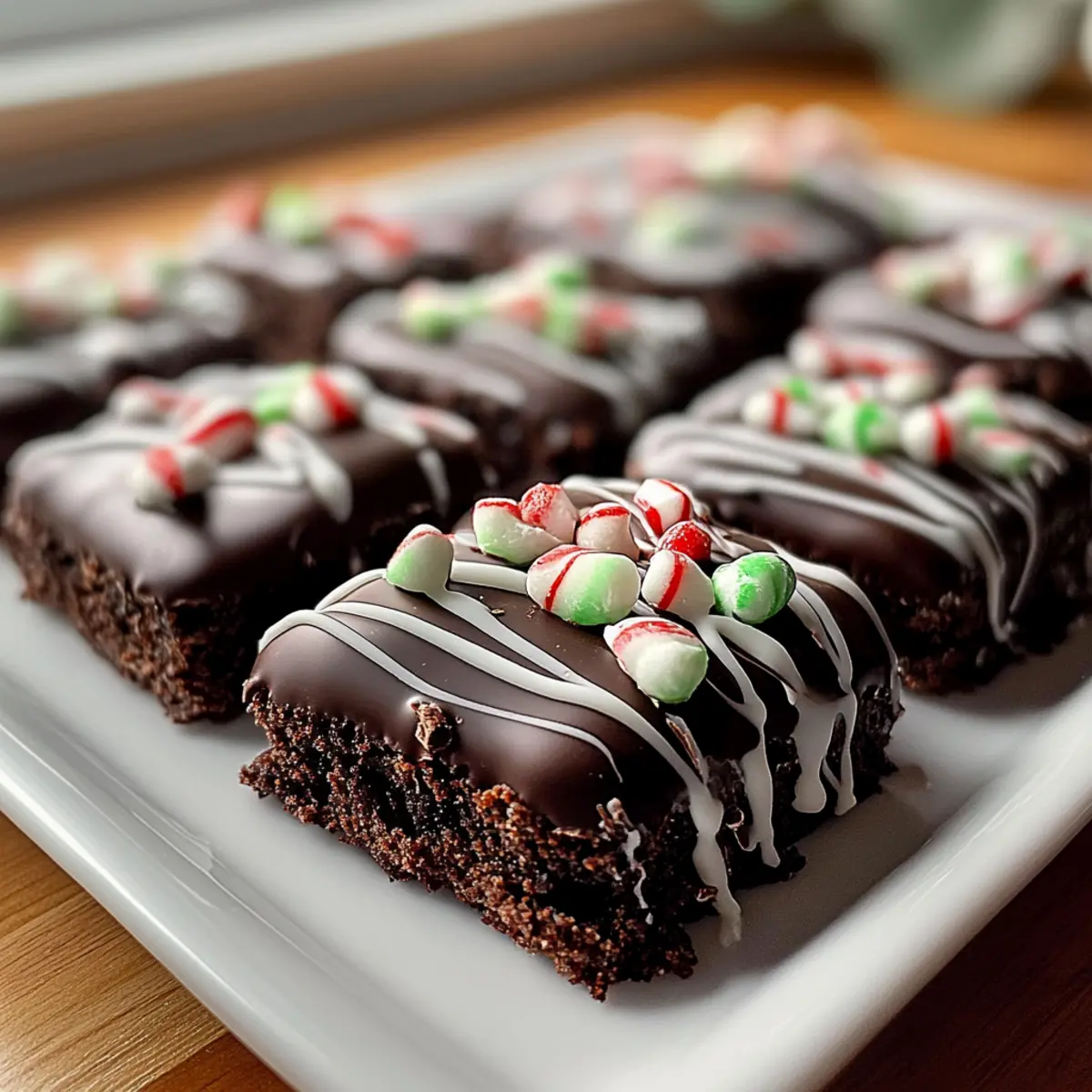 Chocolate Peppermint Blossoms