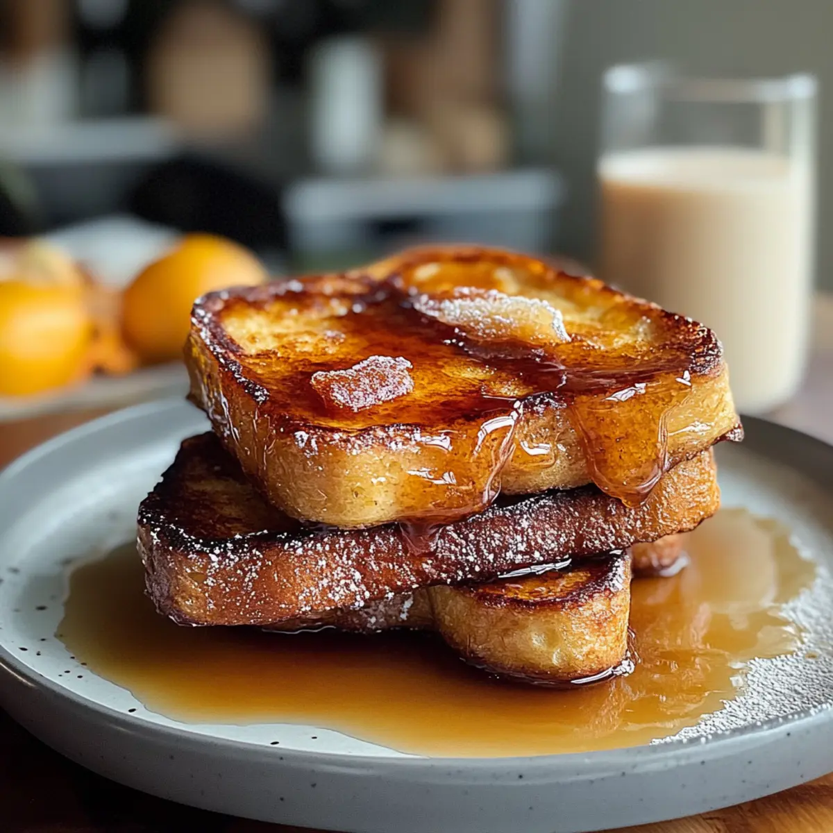Crème Brûlée French Toast