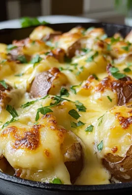 Cheesy Mississippi Mud Potatoes