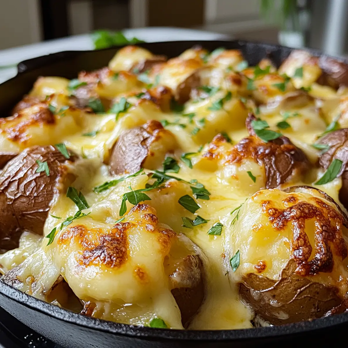 Cheesy Mississippi Mud Potatoes