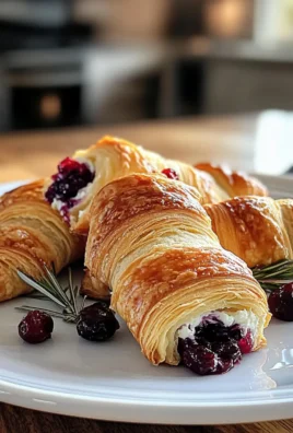 Cranberry Cream Cheese Crescent Bites