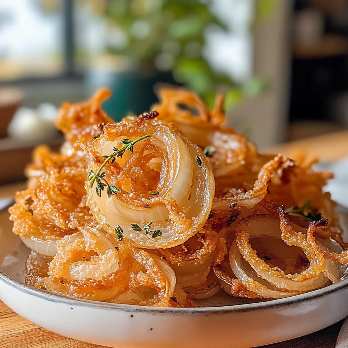 Air Fryer Crispy Mini Blooming Onions