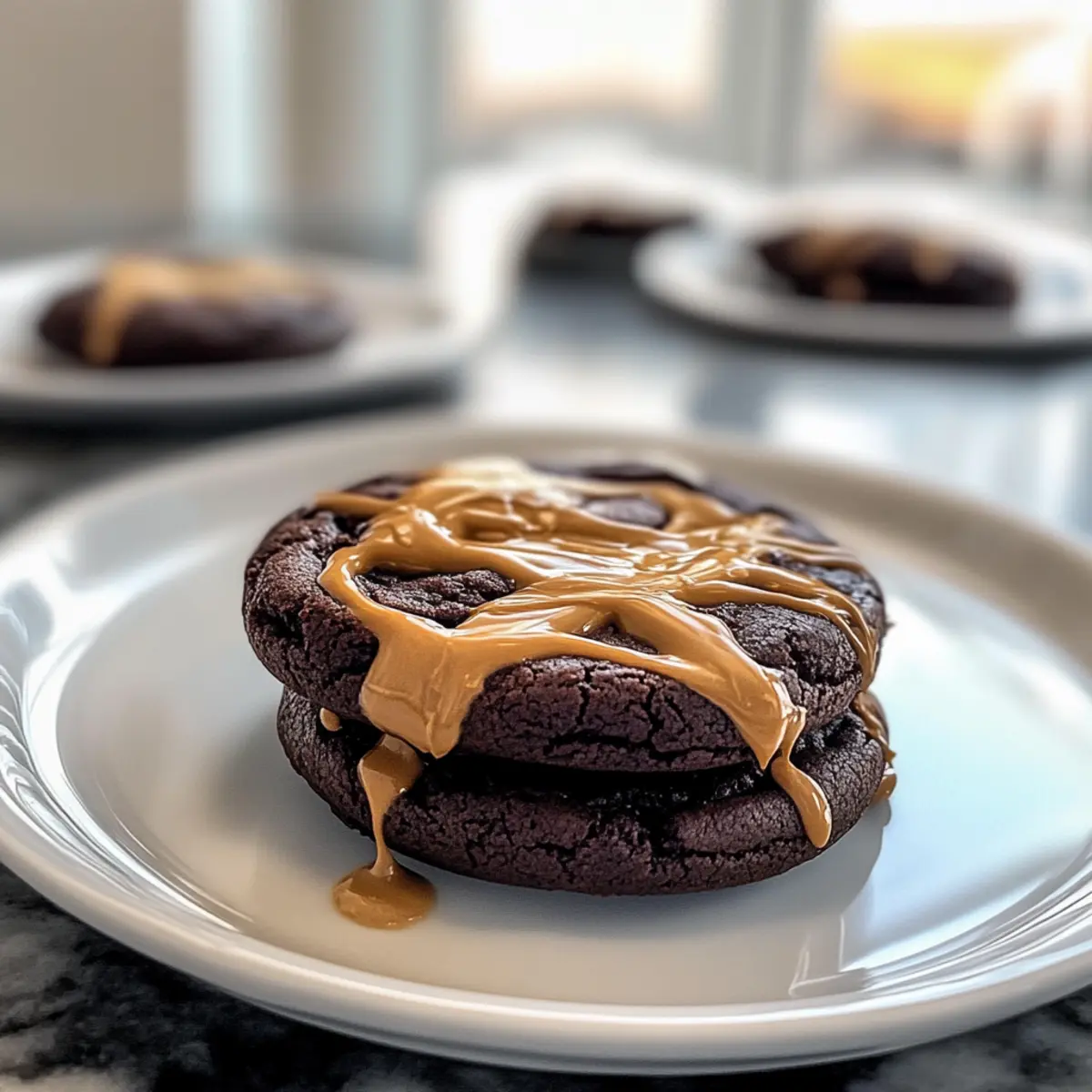 Buckeye Brownie Cookies