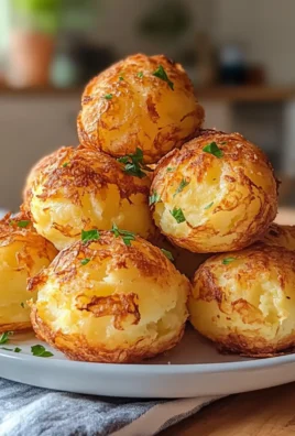 Crispy Mashed Potato Cheese Puffs