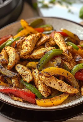 Air Fryer Chicken Fajitas