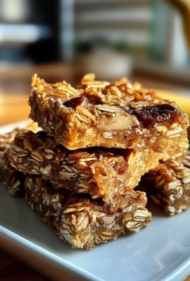 Energizing Banana Oatmeal Bars